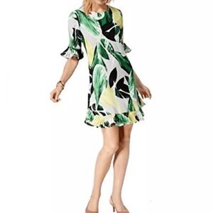 Alfani Summer Leaf Dress
